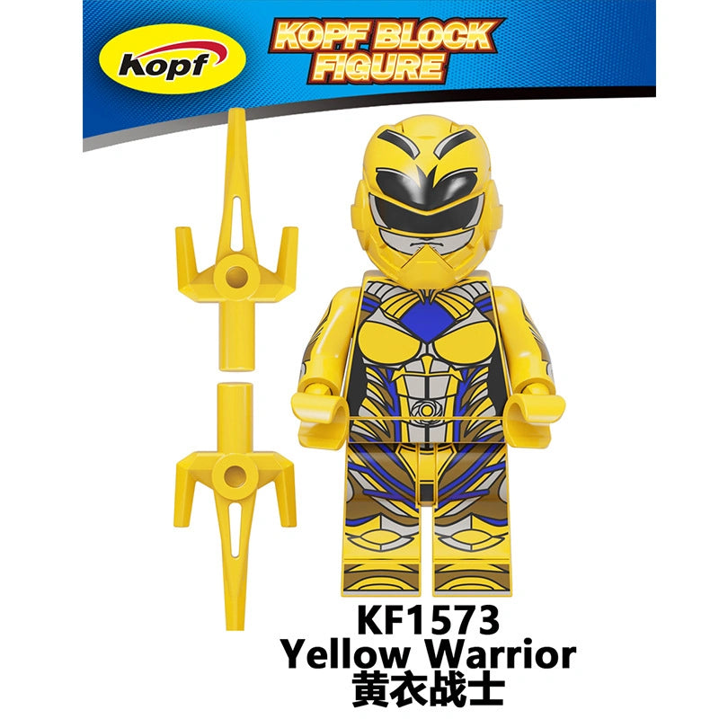 Yellow Ranger Minifigures KF1573 Compatible With Lego