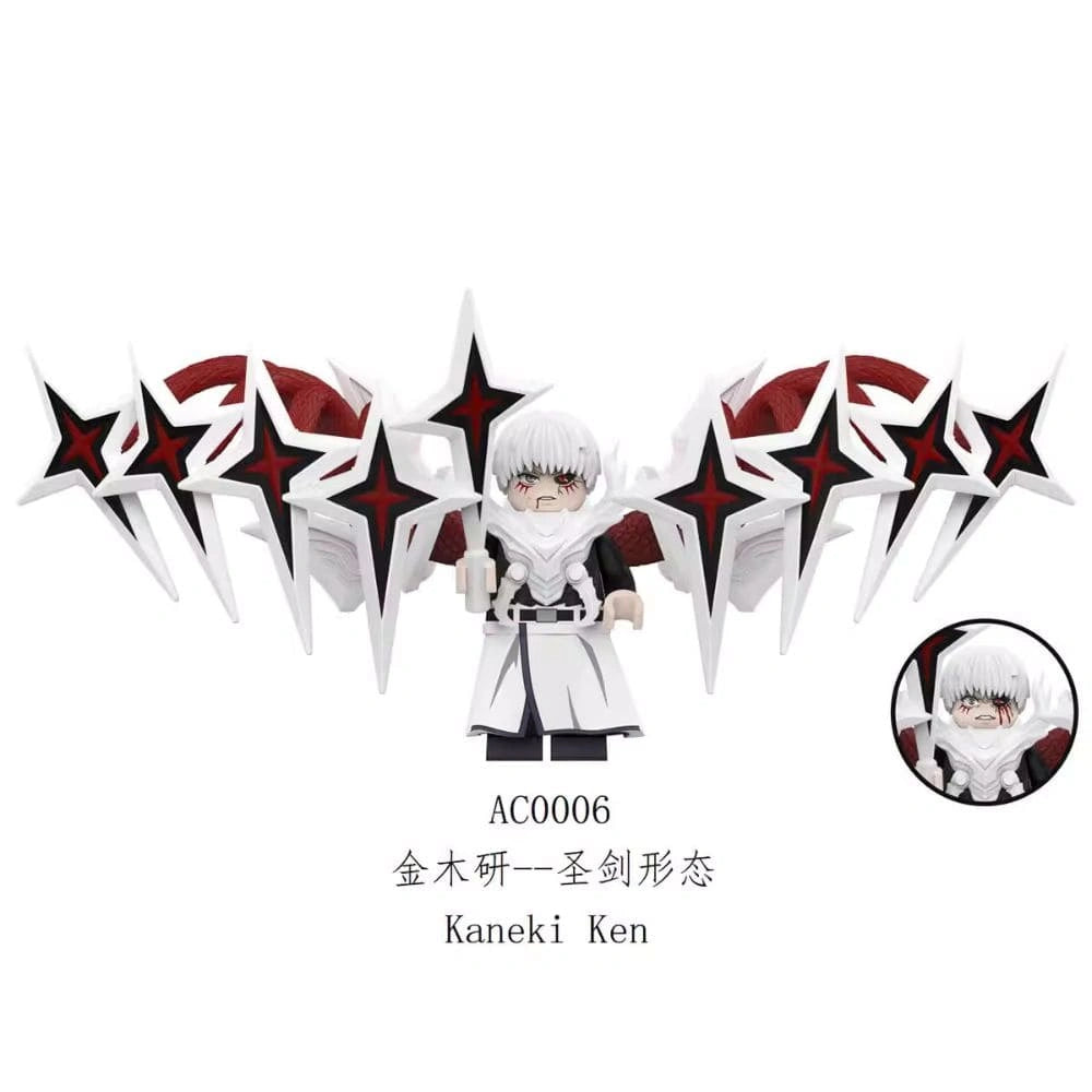 Ken Kaneki Minifigures AC0006 Compatible With Lego