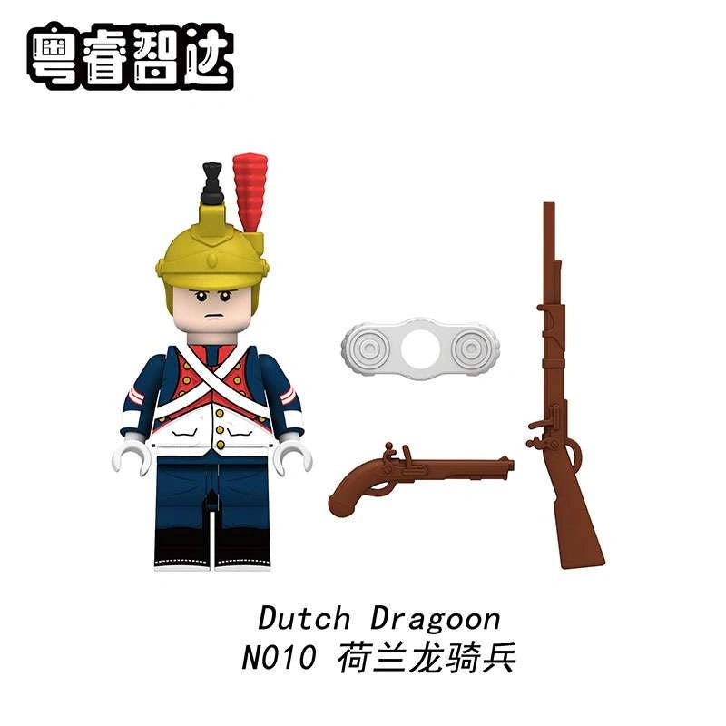 Dutch Dragoon Minifigures N010 Compatible With Lego