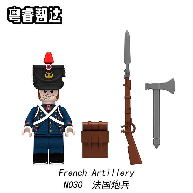 French Artillery Minifigures N030 Compatible With Lego