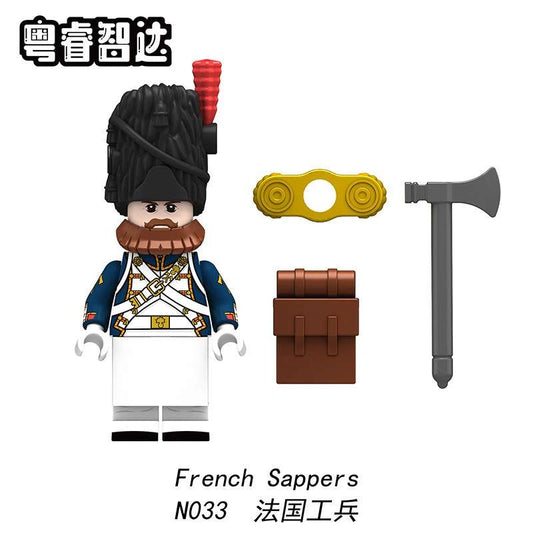 French Sapper Minifigures N033 Compatible With Lego