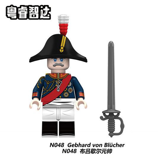 Gebhard Von Blucher Minifigures N048 Compatible With Lego
