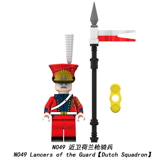 Lancers of the Guard Dutch Squadron Minifigures N049 Compatible With Lego