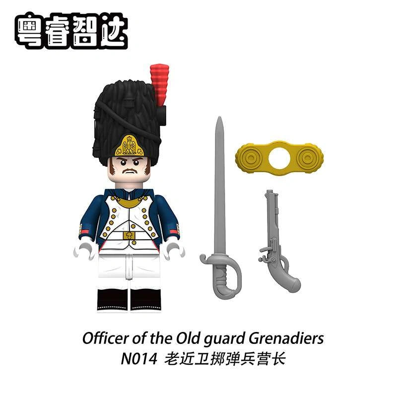 Old Guard Grenadier Officer Minifigures N014 Compatible With Lego
