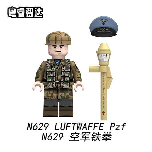 Luftwaffe Pzf Minifigures N629 Compatible With Lego