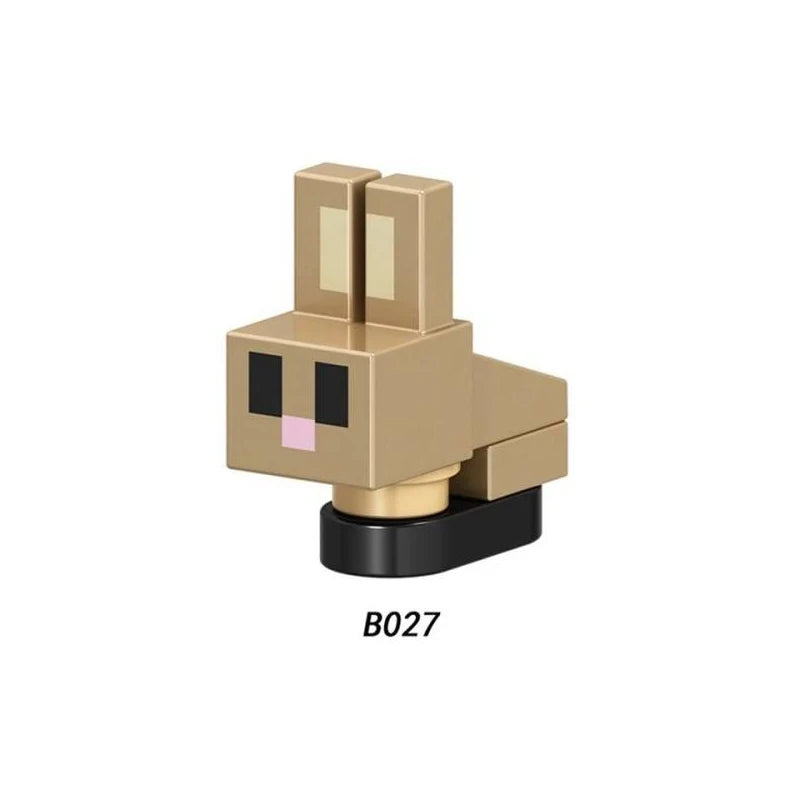 Mattel Minecraft Rabbit Rabbit Minecraft Minifigure Fit Lego – kongbricks