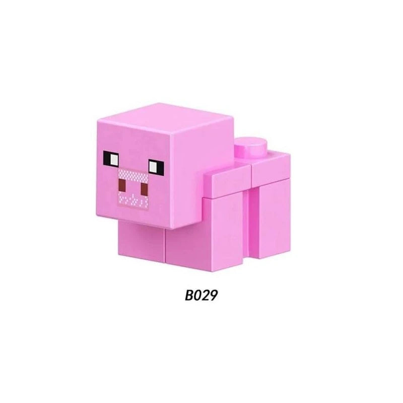 Pig Minifigures B029 Minecraft MiniFigure