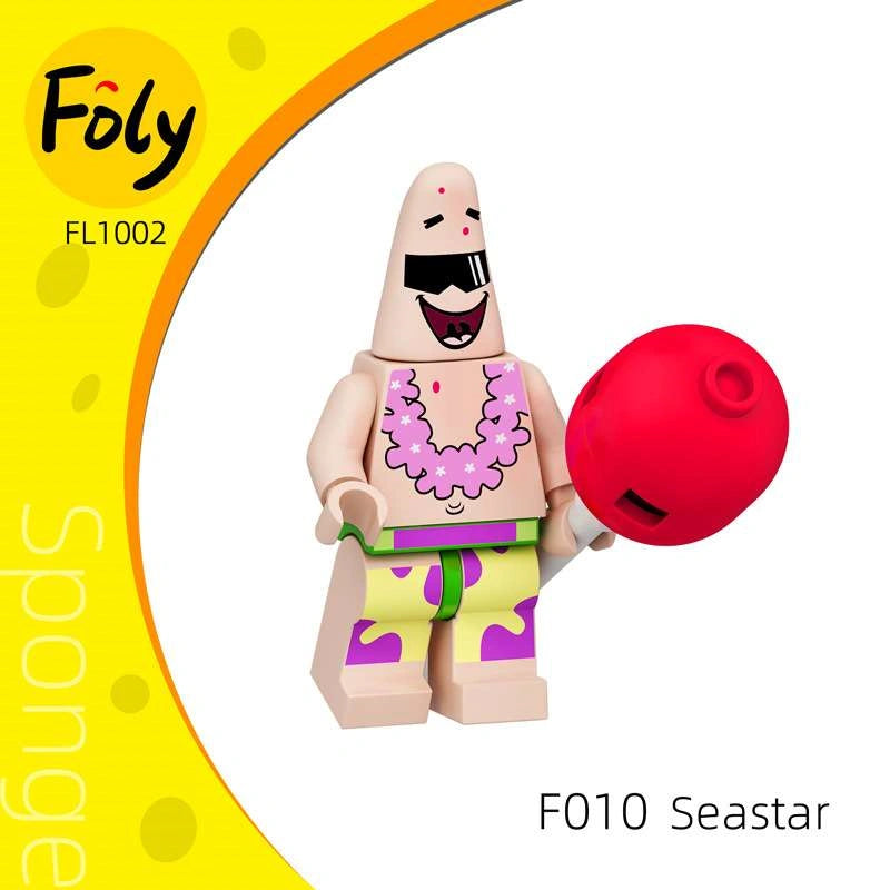Patrick Minifigures F010 Compatible With Lego