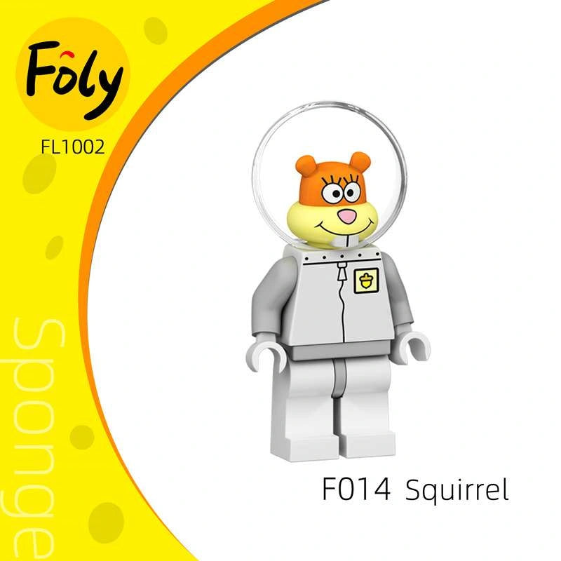 Sandy Cheeks Minifigures F014 Compatible With Lego