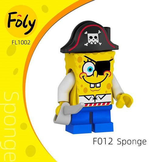 Spongebob Minifigures F012 Compatible With Lego