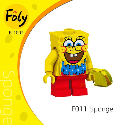 Spongebob Minifigures F011 Compatible With Lego