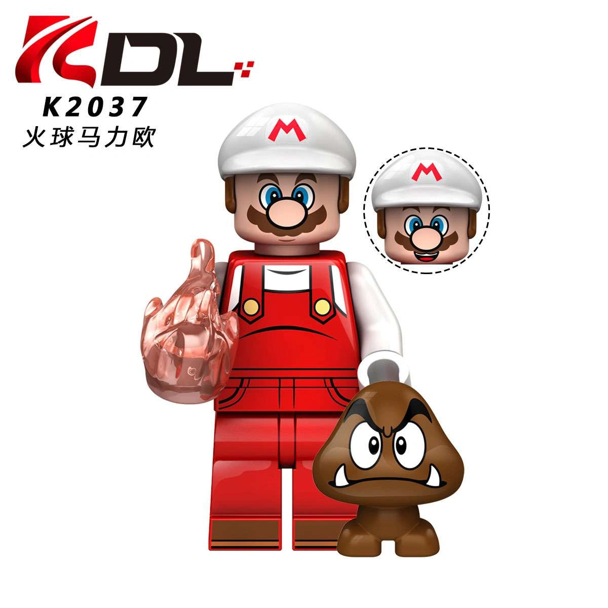 Mario Minifigures K2037 Compatible With Lego