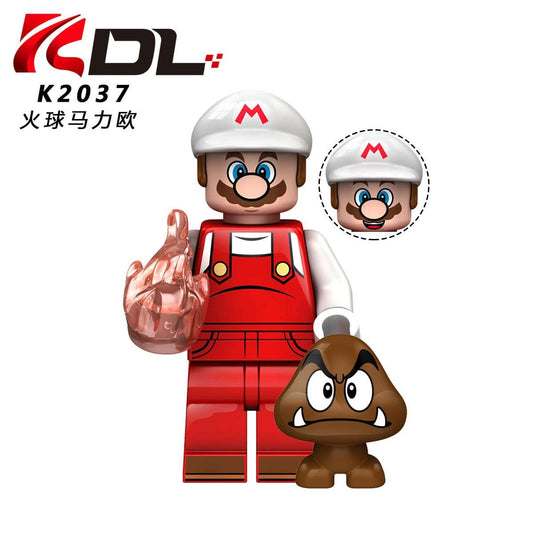 Mario Minifigures K2037 Compatible With Lego