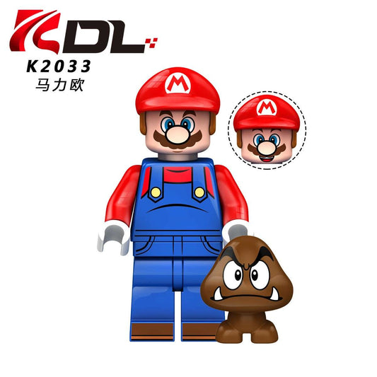 Mario Minifigures K2033 Compatible With Lego
