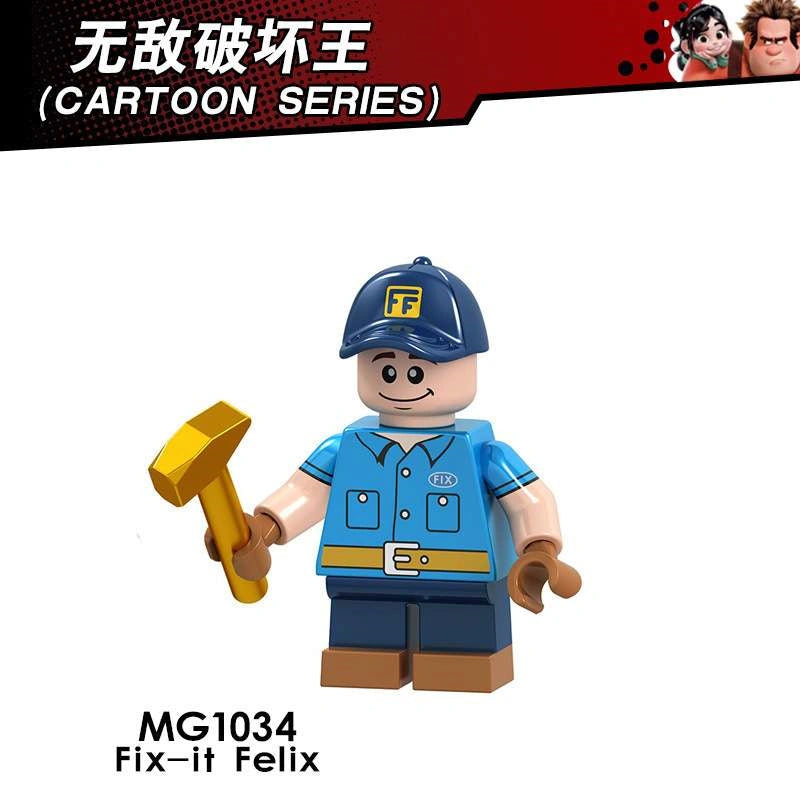Fix-It Felix Jr Minifigures MG1034 Compatible With Lego