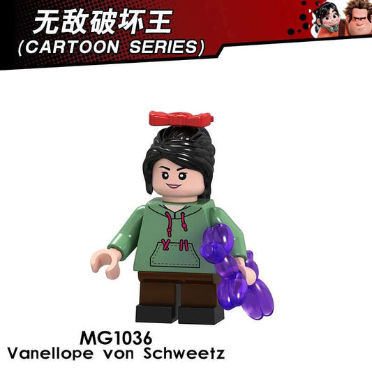 Vanellope von Schweetz Minifigures MG1036 Compatible With Lego