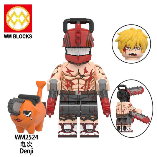 Denji Minifigures WM2524 Compatible With Lego