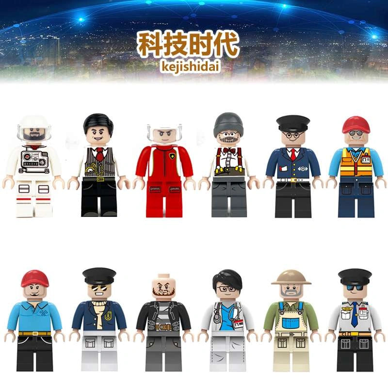City Minifigures Minifigures 8015 Compatible With Lego