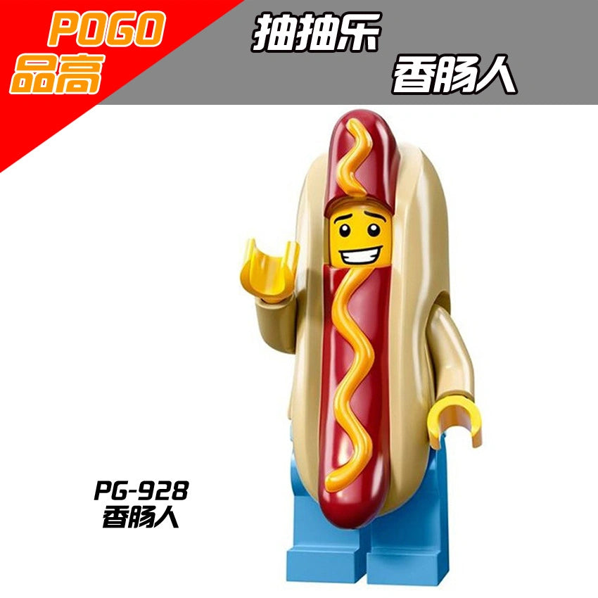 Hotdog Guy Minifigures PG-928 Compatible With Lego