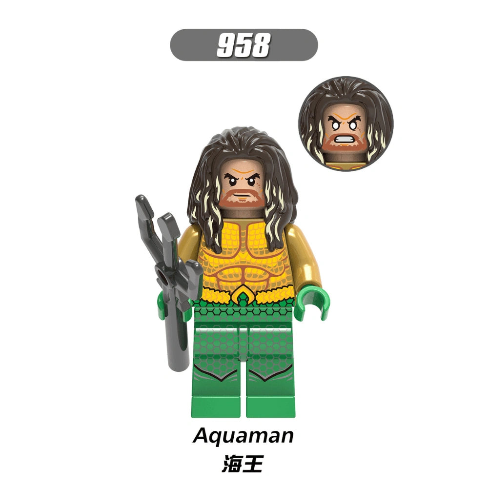 Aquaman Minifigures XH958 Compatible With Lego