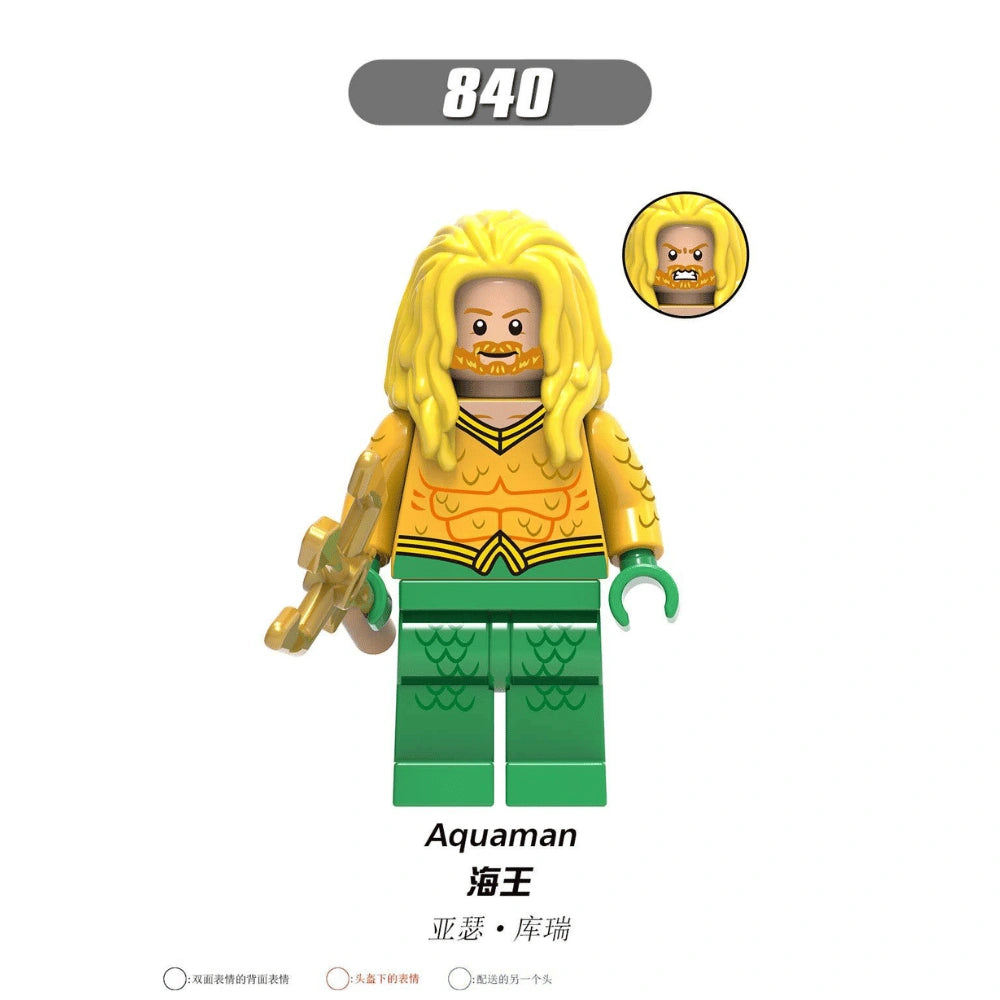 Aquaman Minifigures XH840 Compatible With Lego