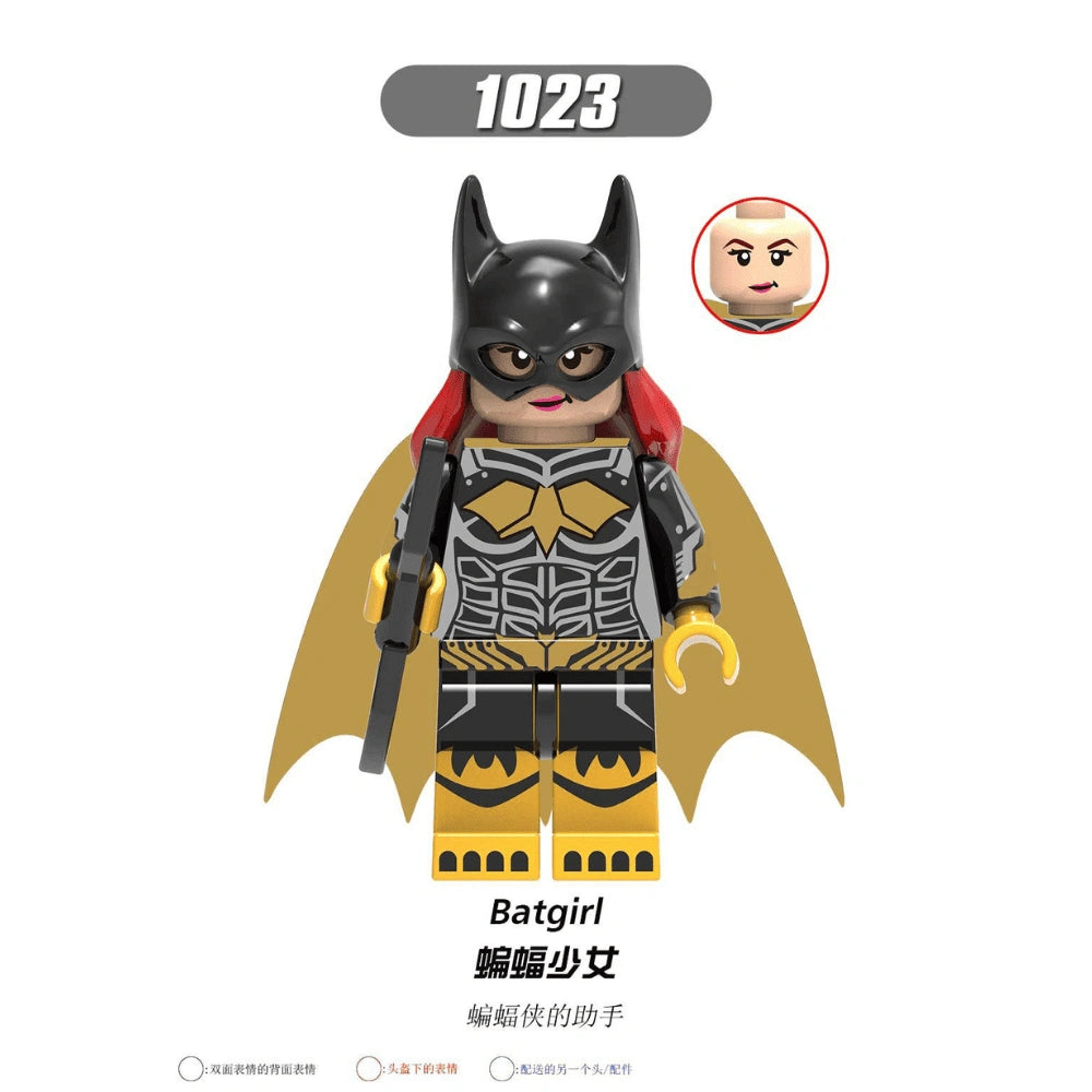 Batgirl Minifigures XH1023 Compatible With Lego