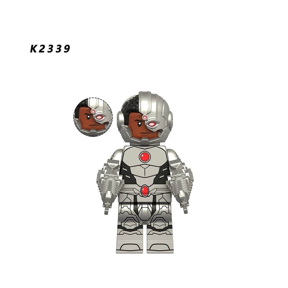 Cyborg Minifigures K2339 Compatible With Lego