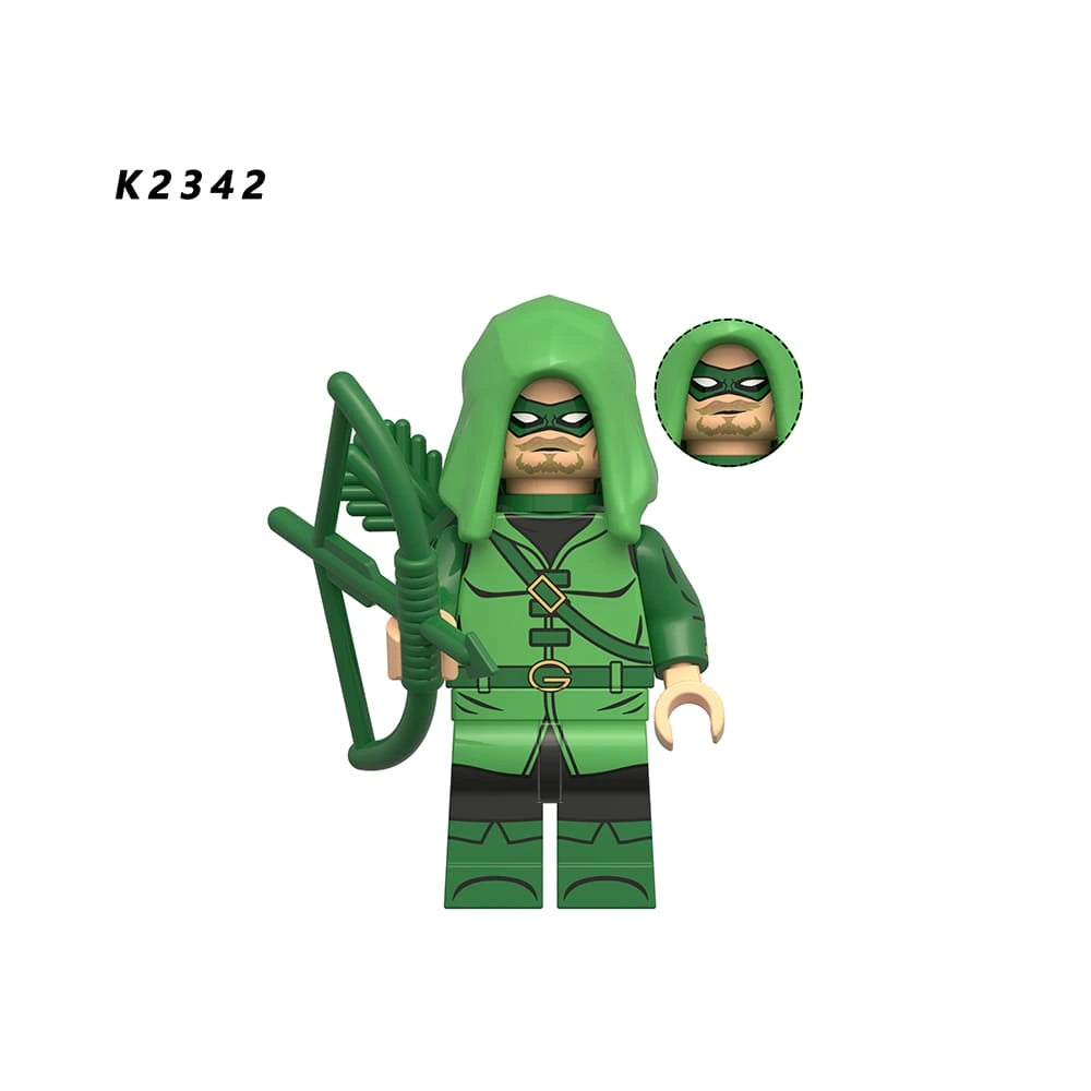 Green Arrow Minifigures K2342 Compatible With Lego