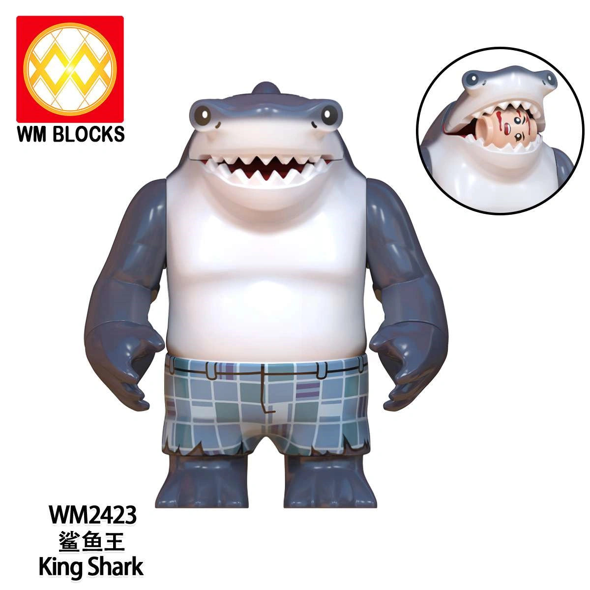 King Shark Minifigures WM2423 Compatible With Lego