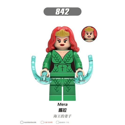 Mera Minifigures XH842 Compatible With Lego