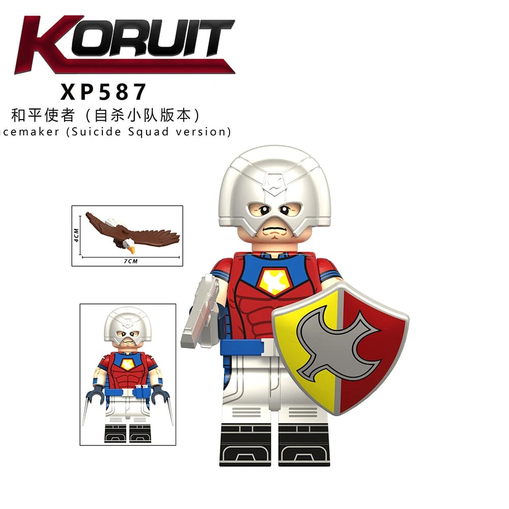 Peacemaker Minifigures XP587 Compatible With Lego