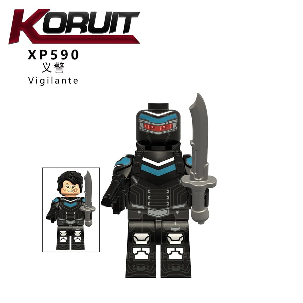 Vigilante Minifigures XP590 Compatible With Lego