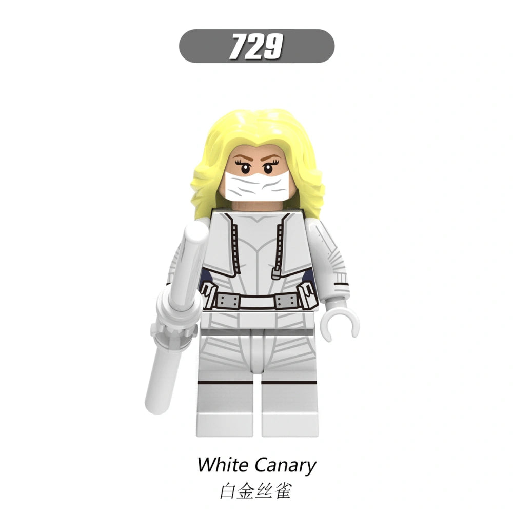 White Canary Minifigures XH729 Compatible With Lego