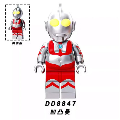 Ultraman Minifigures DD8847 Movies and TV MiniFigure