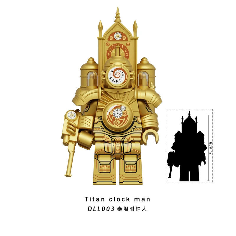 Titan Clockman DLL003 Minifigures Movies and TV Minifigure