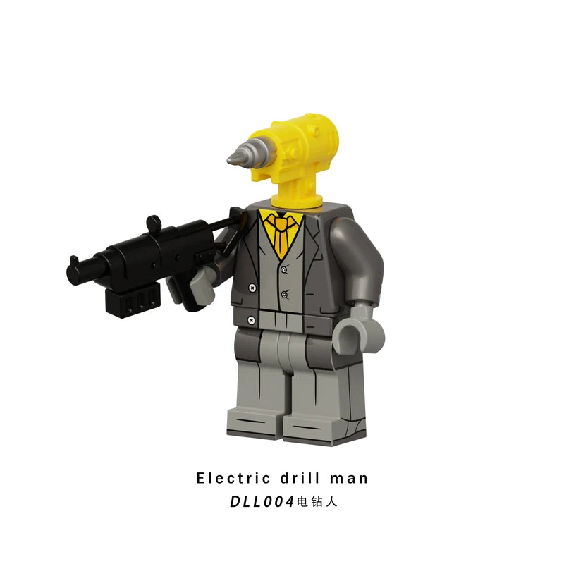 Electric drill man DLL004 Minifigures Movies and TV Minifigure