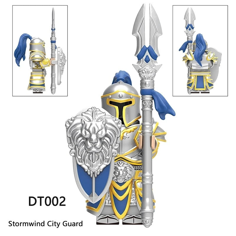 Stormwind City Guard Minifigures DT002 Games MiniFigure