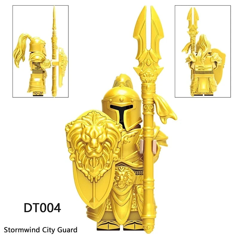 Stormwind City Guard Minifigures DT004 Games MiniFigure
