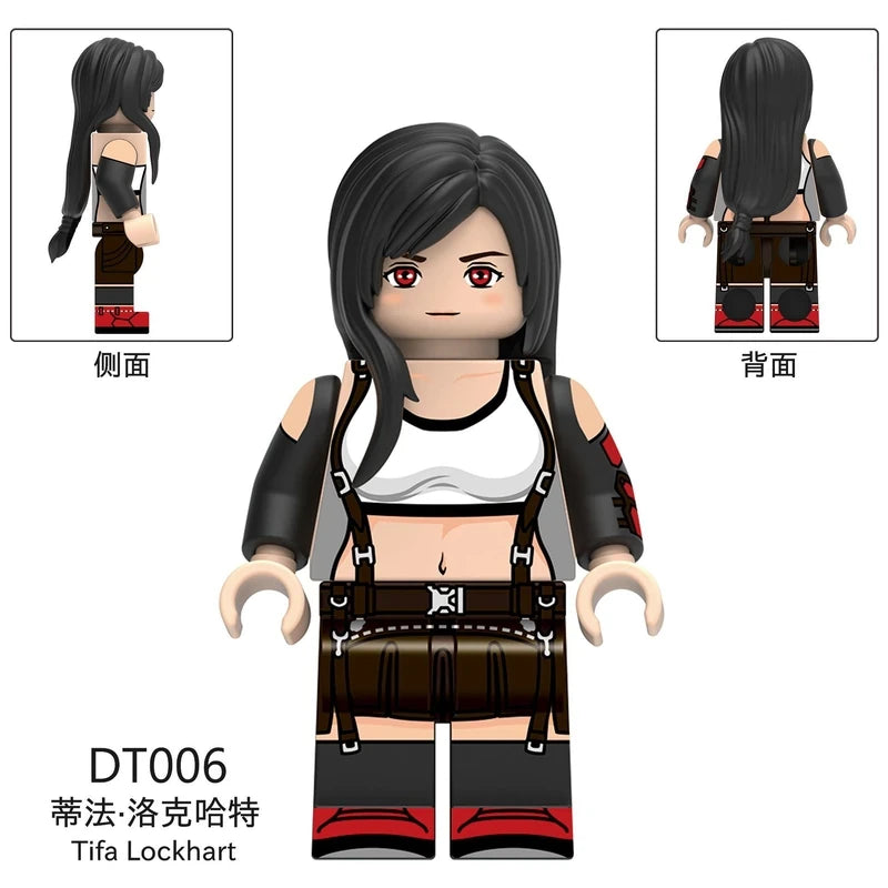 Tifa Lockhart Minifigures DT006 Games MiniFigure