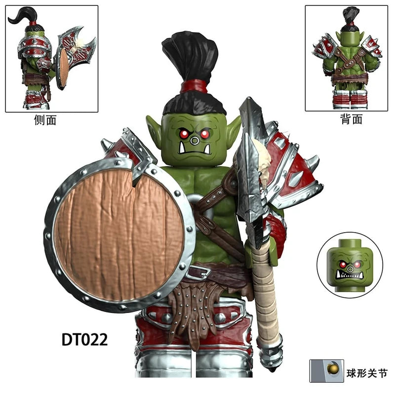 Orc Warrior Minifigure DT022
