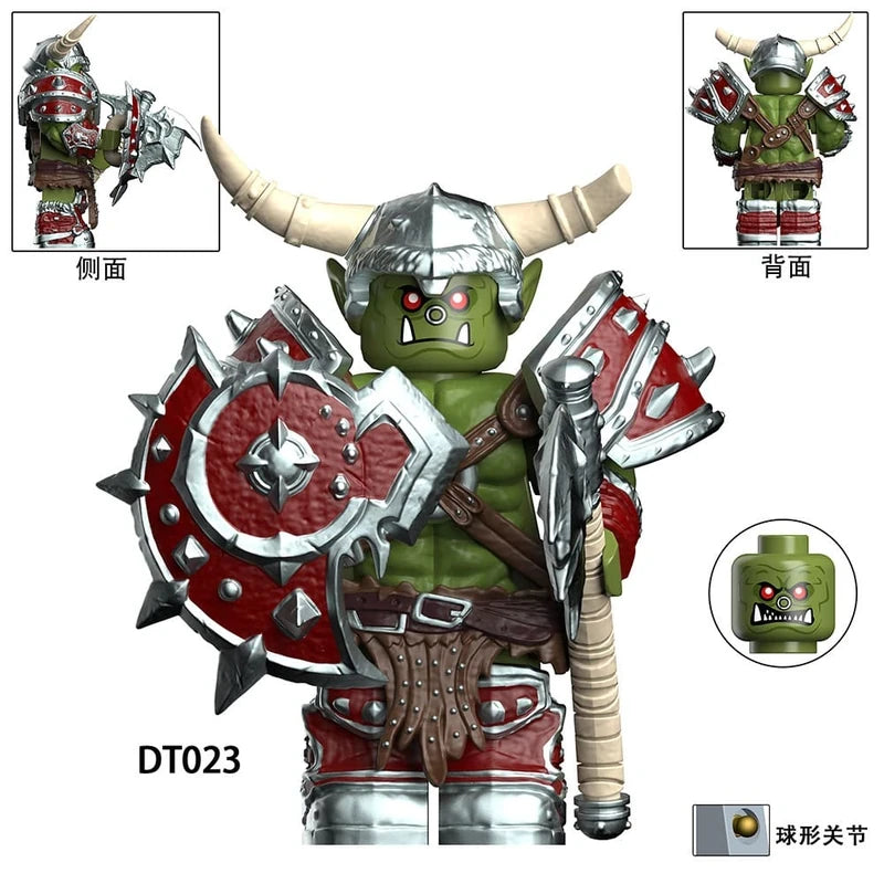 Orc Warrior Minifigure DT023