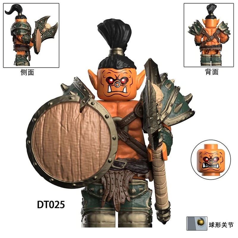 Orc Warrior Minifigure DT025
