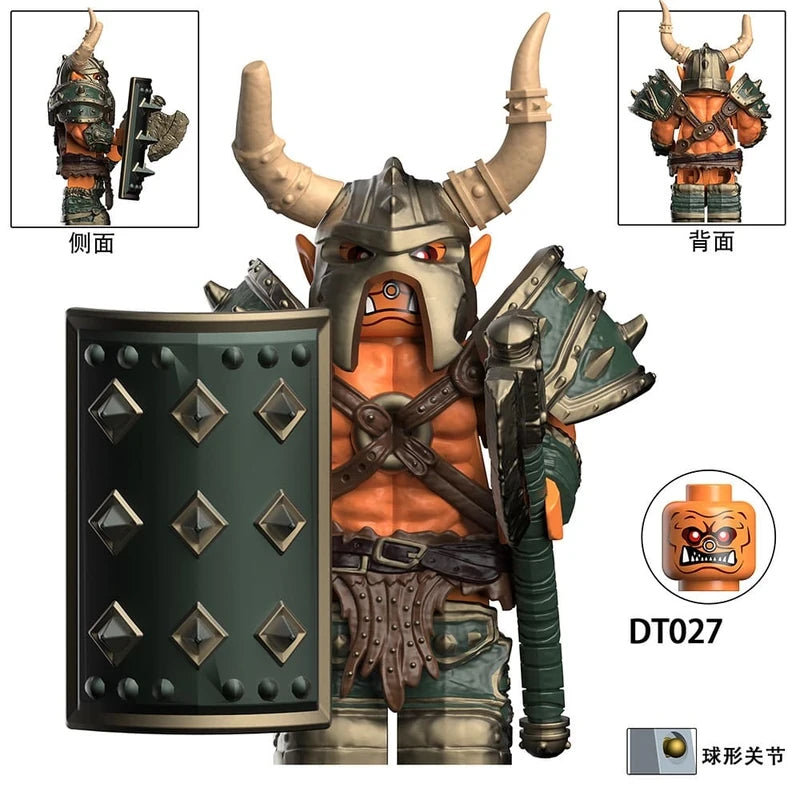 Orc Warrior Minifigure DT027