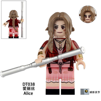Final Fantasy minifig Aerith and Yuna minifigures DT8907