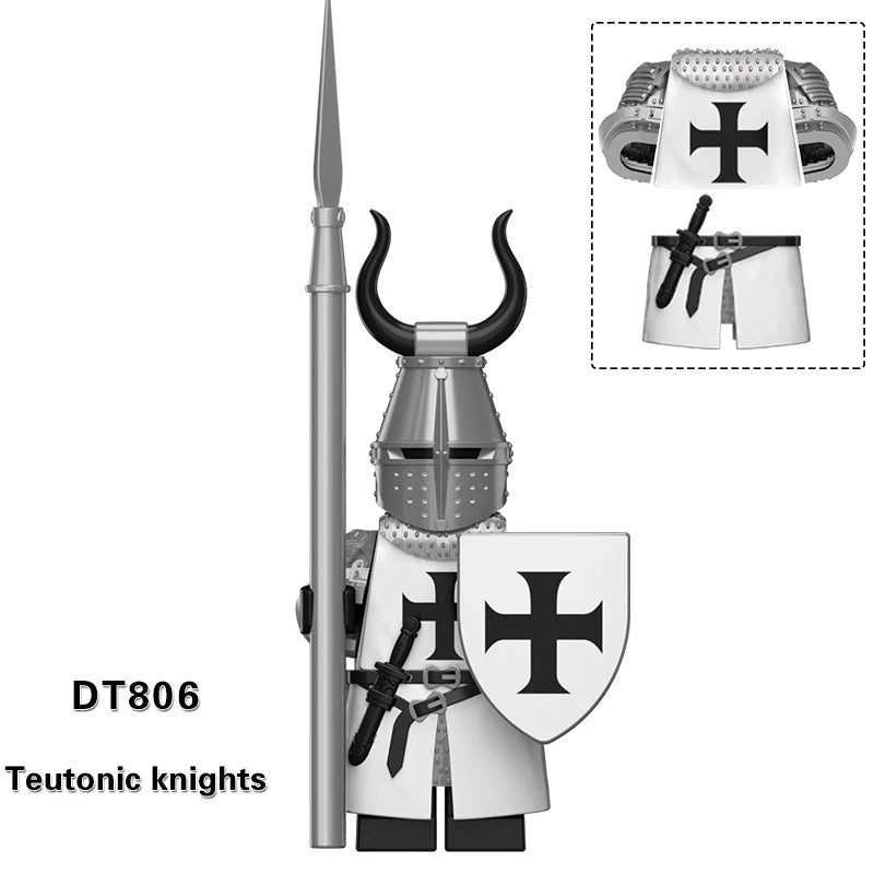 Teutonic Knight Minifigures DT806 Other MiniFigure