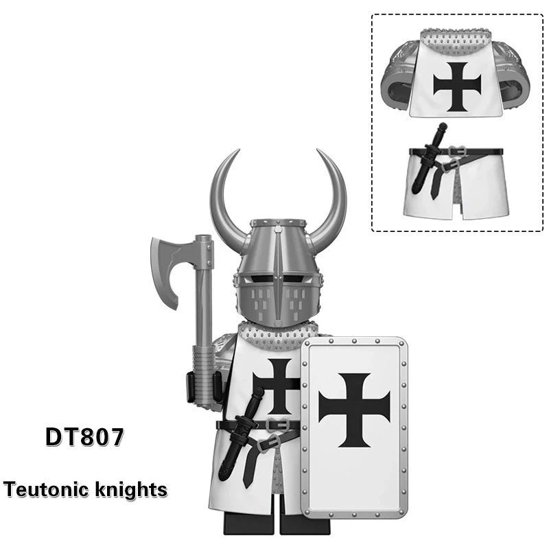 Teutonic Knight Minifigures DT807 Other MiniFigure