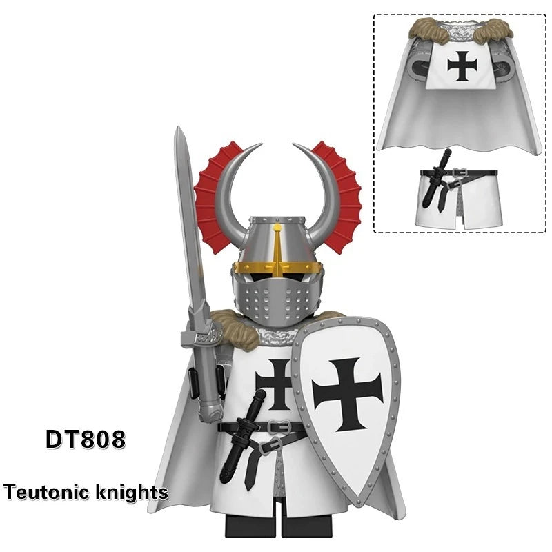 Teutonic Knight Minifigures DT808 Other MiniFigure