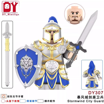 Stormwind City Guard minifigures DY307 Games figure