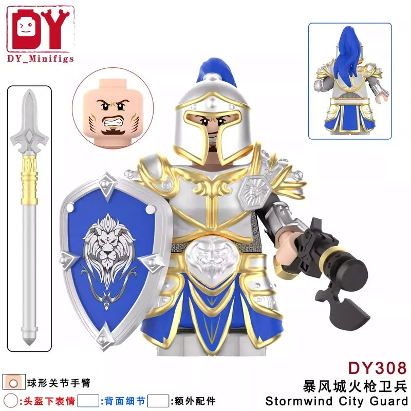 Stormwind City Guard minifigures DY308 Games figure