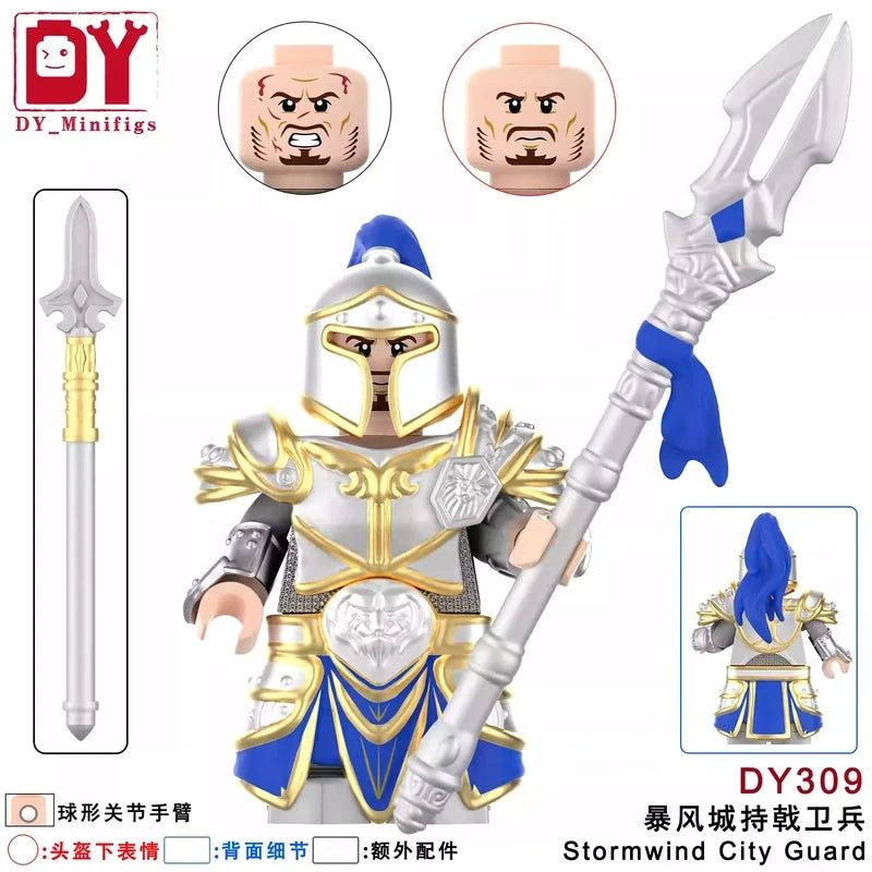 Stormwind City Guard minifigures DY309 Games figure